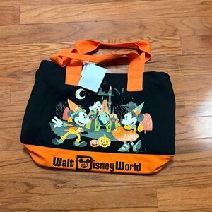 Disney Black and Orange Halloween Tote